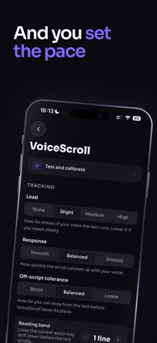 Promperly: Voice Teleprompter Screenshot 4 of 8