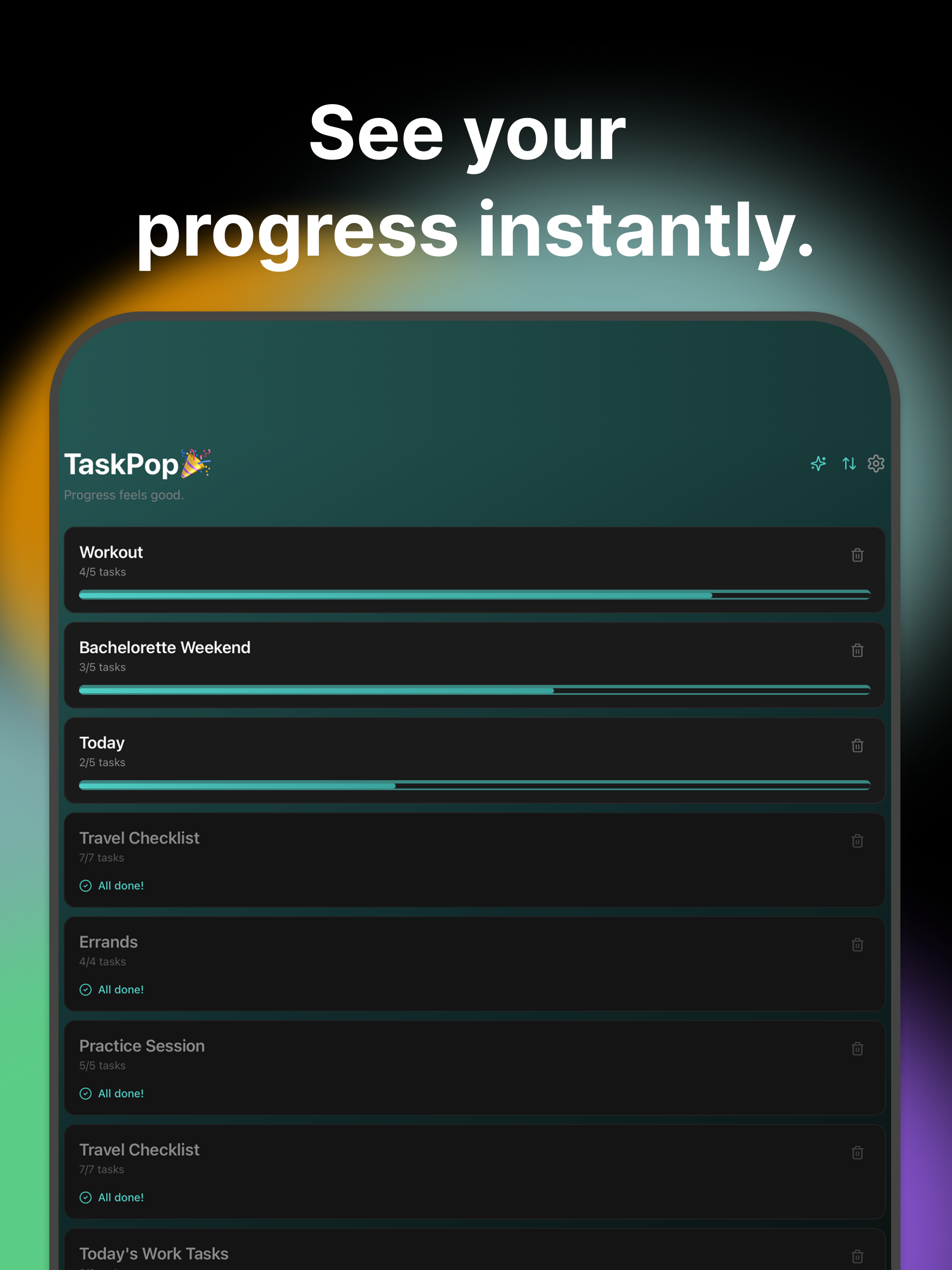 TaskPop: Small Wins Daily screenshot 9