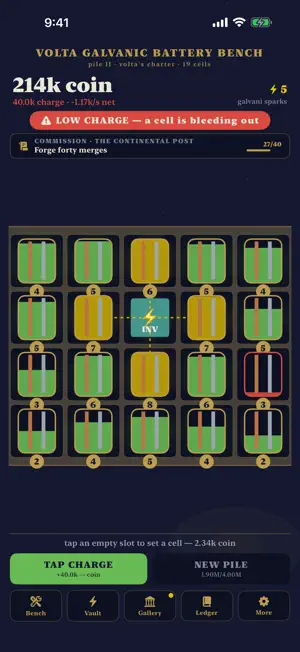Volta Battery Bench screenshot 4