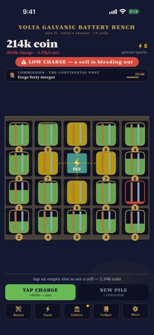 Volta Battery Bench Screenshot 4 of 10