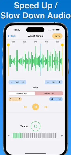 Music Speed Changer - Audio screenshot 2