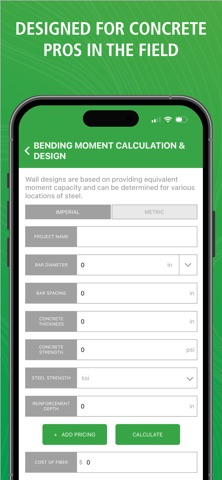 Euco FiberCalc screenshot