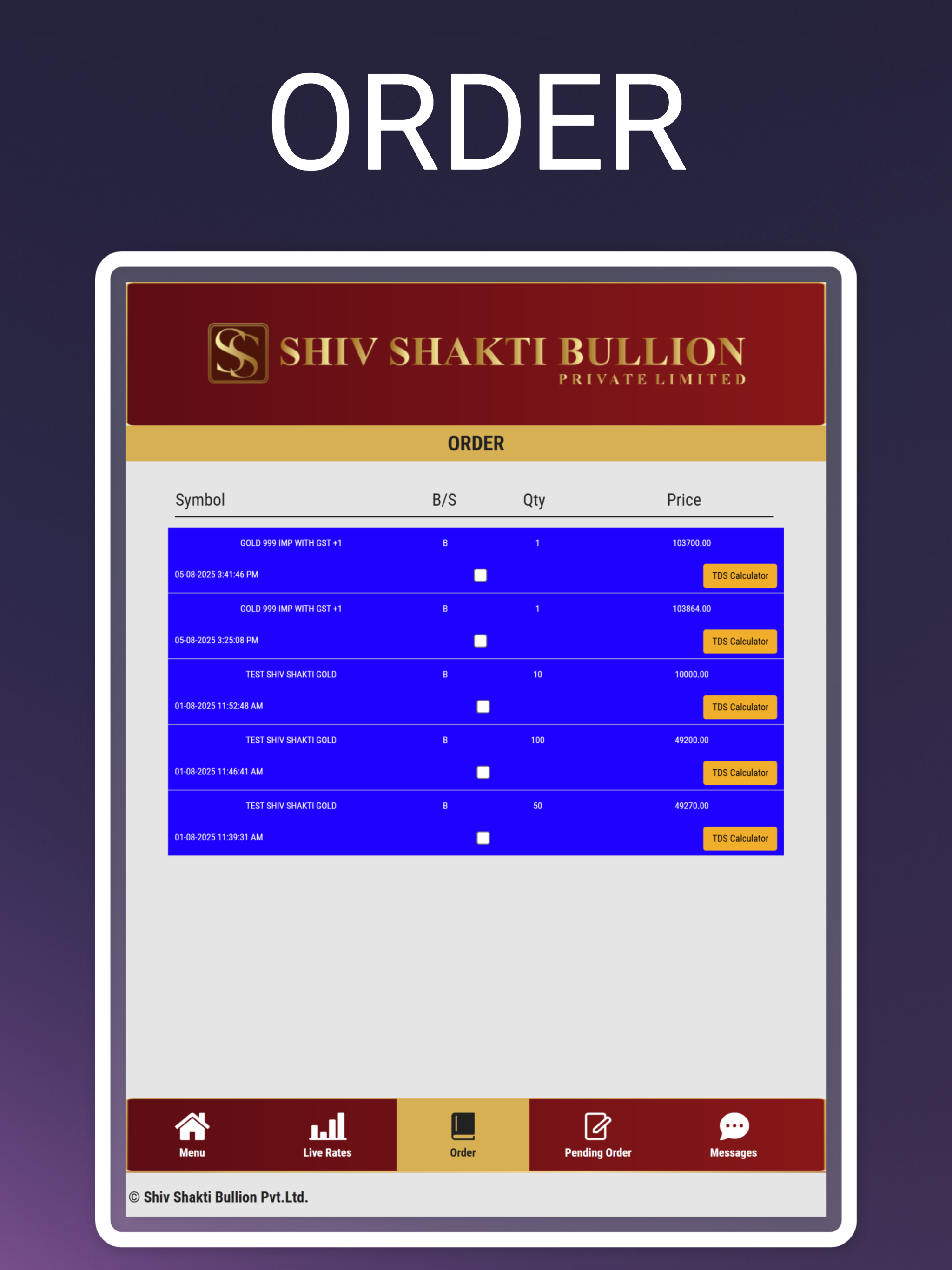 Shiv Shakti Bullion screenshot 16