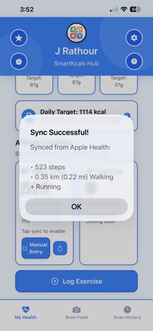 SmartKcal AI Tracker Screenshot 2 of 10