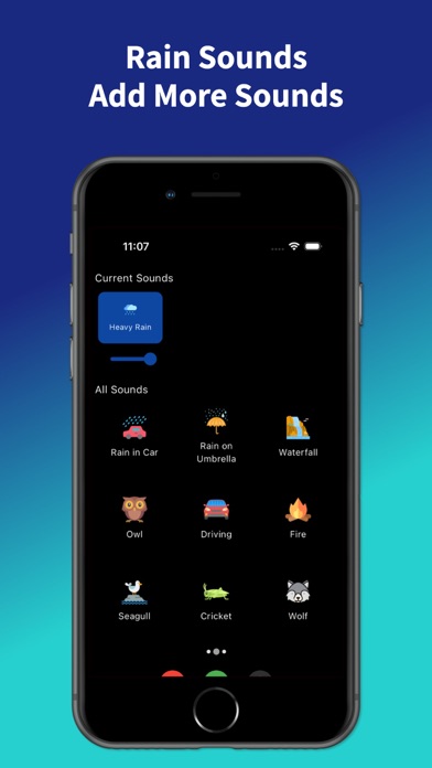Rain Sounds: Relax and Sleep Screenshot