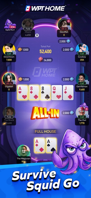 WPT HOME: Hold’em with Friends screenshot 5