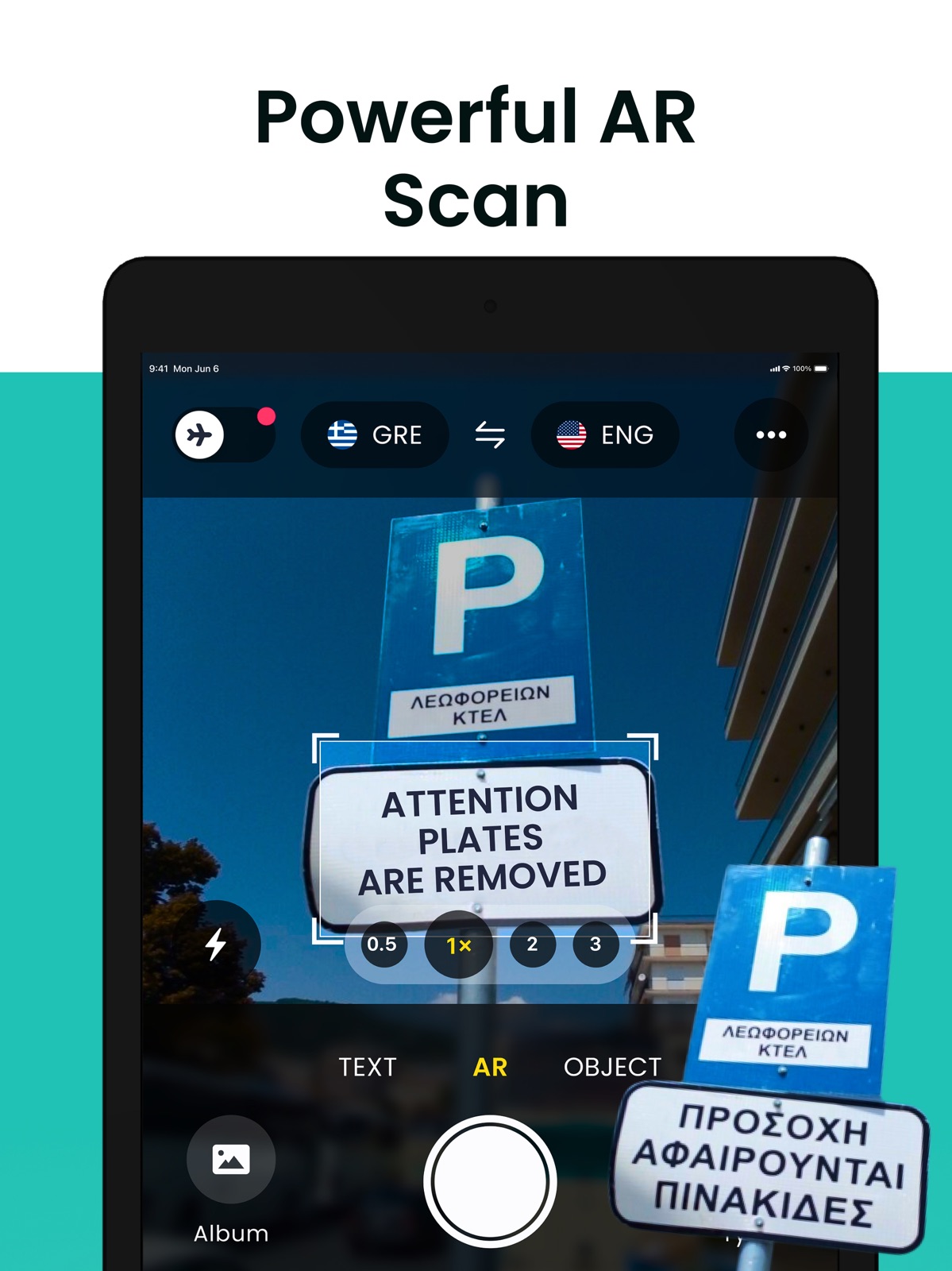 Camera Translator: Translate + ipad screenshot 1