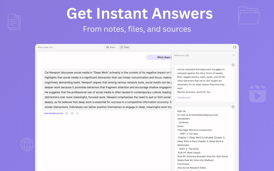 #3. Elephas AI: Chat with Files (macOS) 由: Selvam S