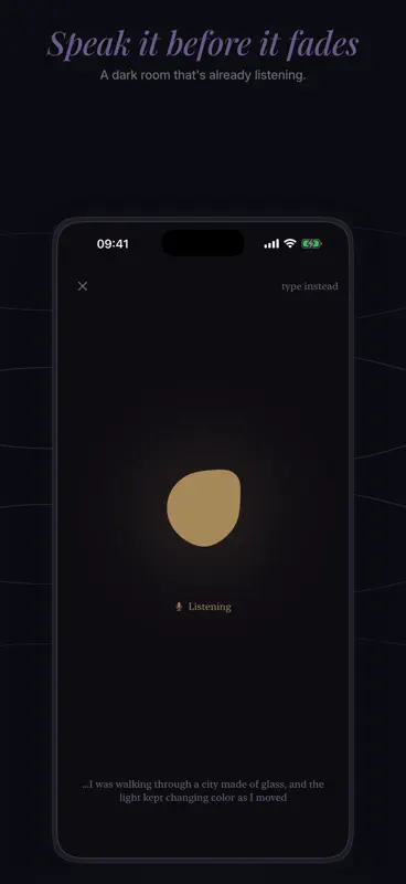 Simple Dream Journal screenshot 1 of 3