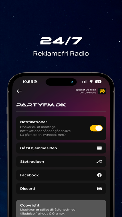 Screenshot #3 pour PartyFM