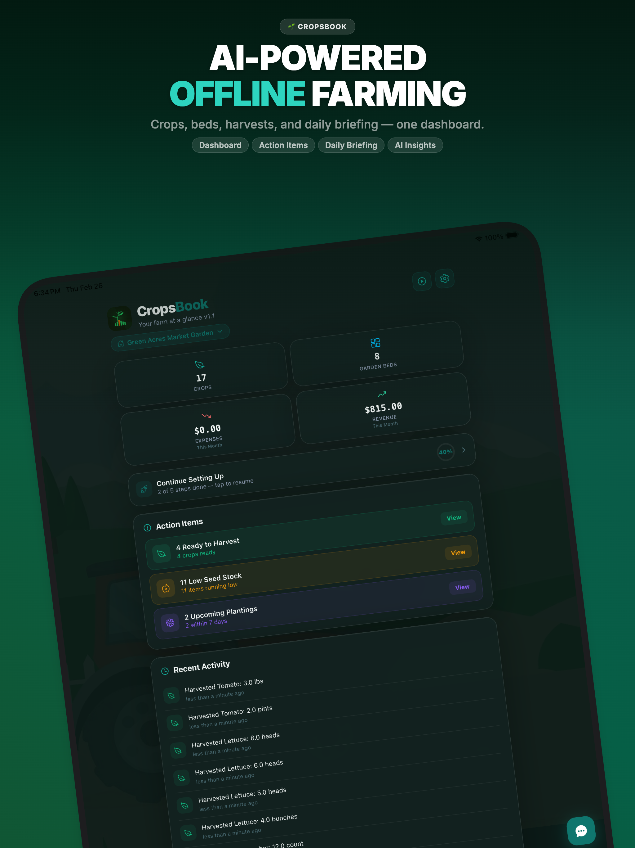 CropsBook - AI Crop Manager screenshot 14