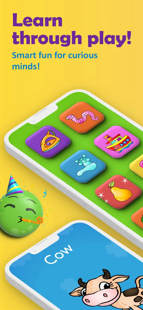 Screenshot #1 pour 123 Fun FLASHCARDS Games