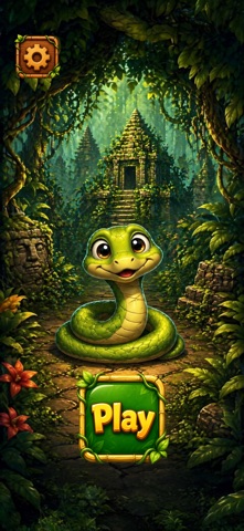 Snacky Snake: Jungle Run screenshot