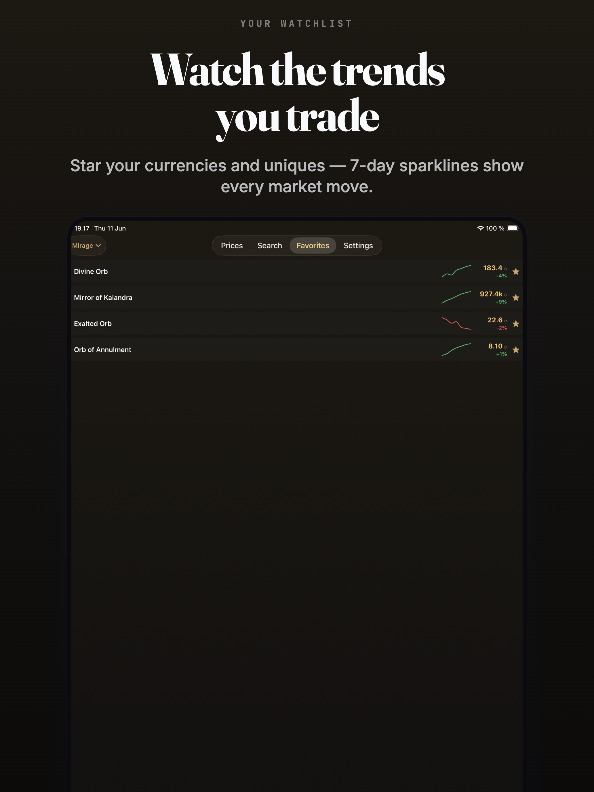 PoE Trade: Prices & Currency screenshot 8