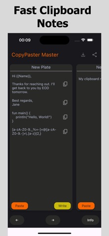 Copy Paste Master: Fast Notes Screenshot 1 of 4