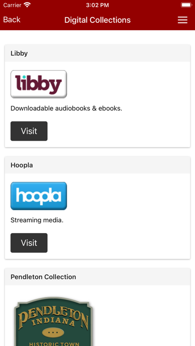 PCL Mobile iPhone screenshot 5 - Book app