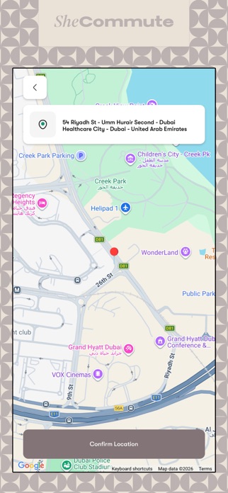 SheCommute Screenshot 3 of 6