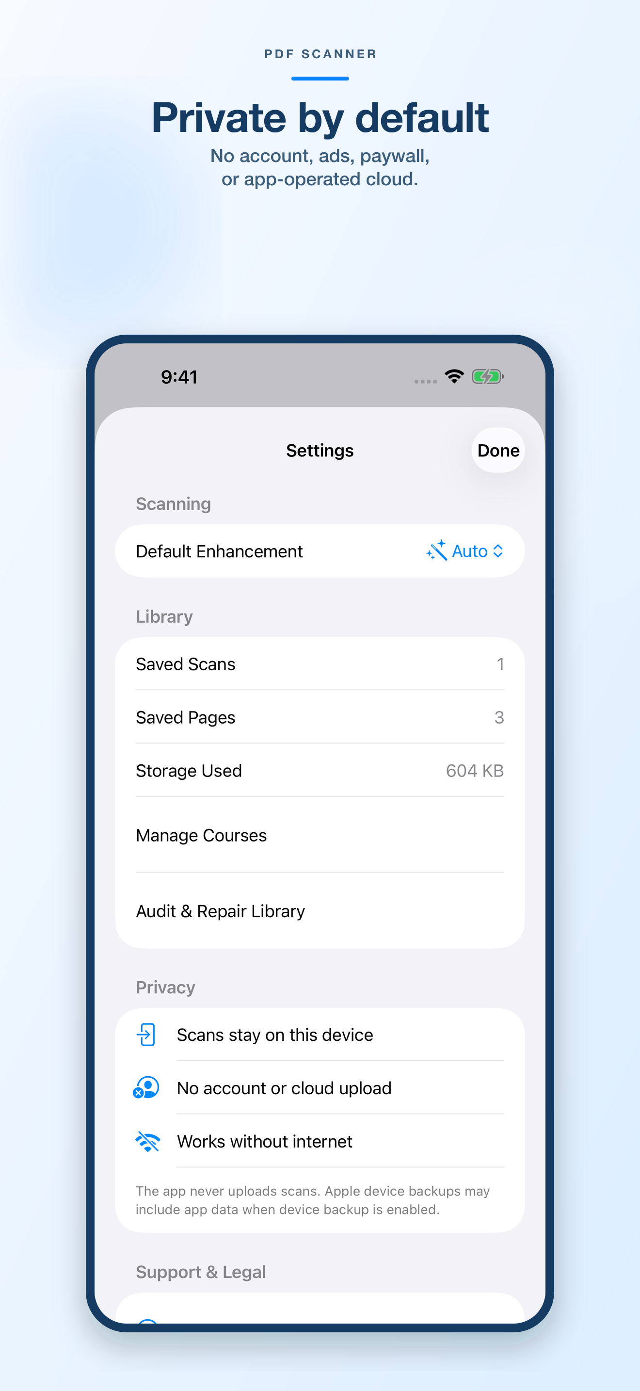 PDF Homework Scanner screenshot 5