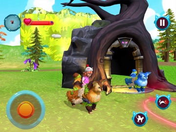 Princess Mystic Unicorn Cat iPad screenshot