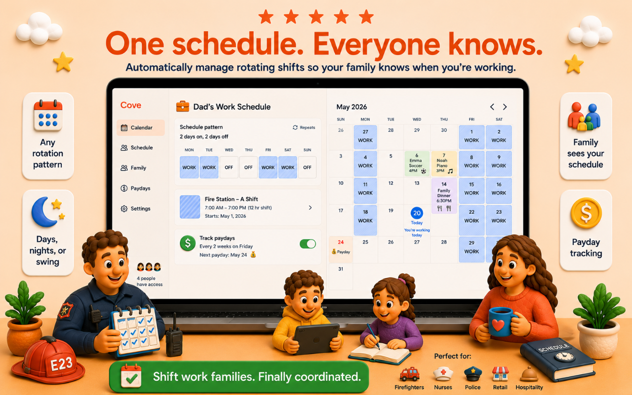 Cove Family Calendar