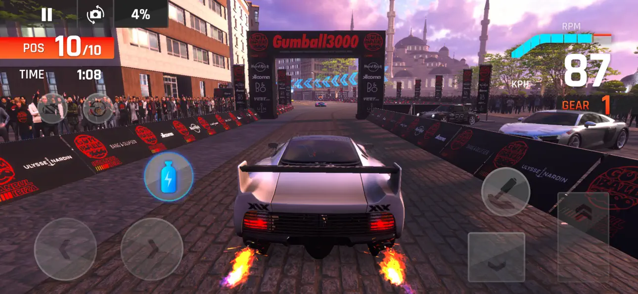 Gumball 3000: World Tour Race iOS Mod IPA screenshot 1 - iOS game interface