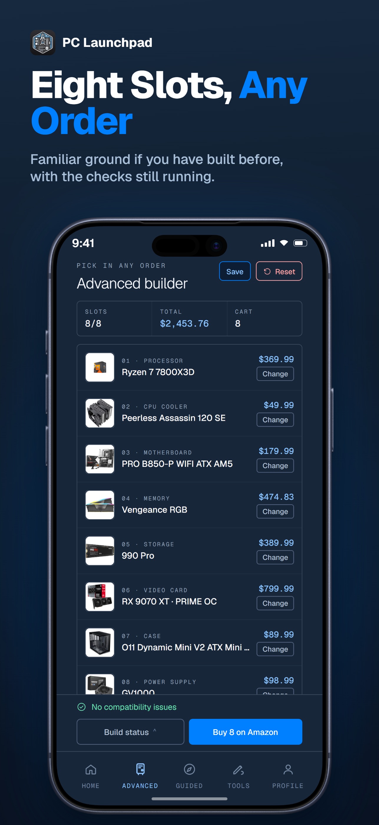 Screenshot 5 of PC Launchpad: Build & Compare
