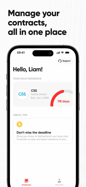 Insurly – simply insured Swiss screenshot 4