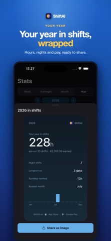 ShiftAl: Shift Work Calendar Screenshot 5 of 6