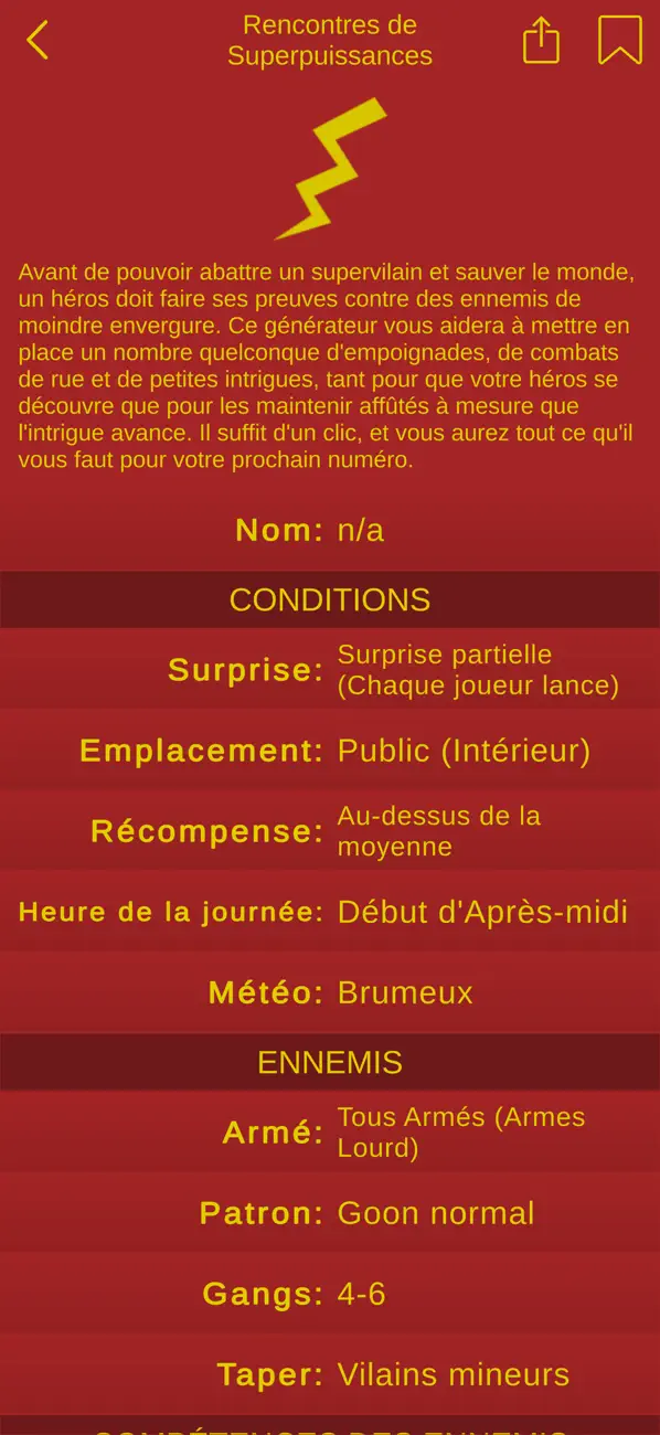 Screenshot #3 pour Dungeon Roller: Générateur RPG