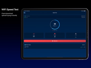 Wi-Fi Analyzer Network Scanner iPad screenshot