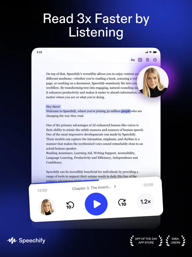 Speechify – Text to Speech