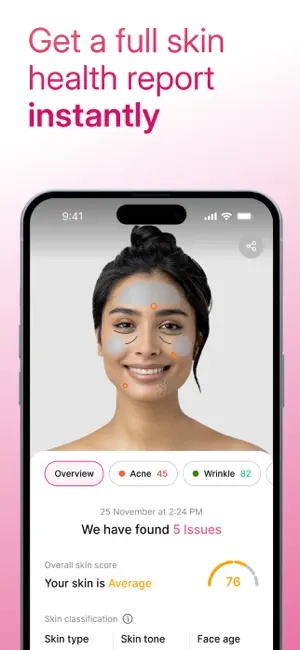 Glamora: AI Skin Scanner screenshot 3