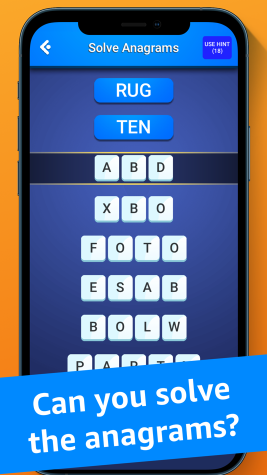 #1. Daily Anagram Challenge (iOS) 由: Poptacular Ltd
