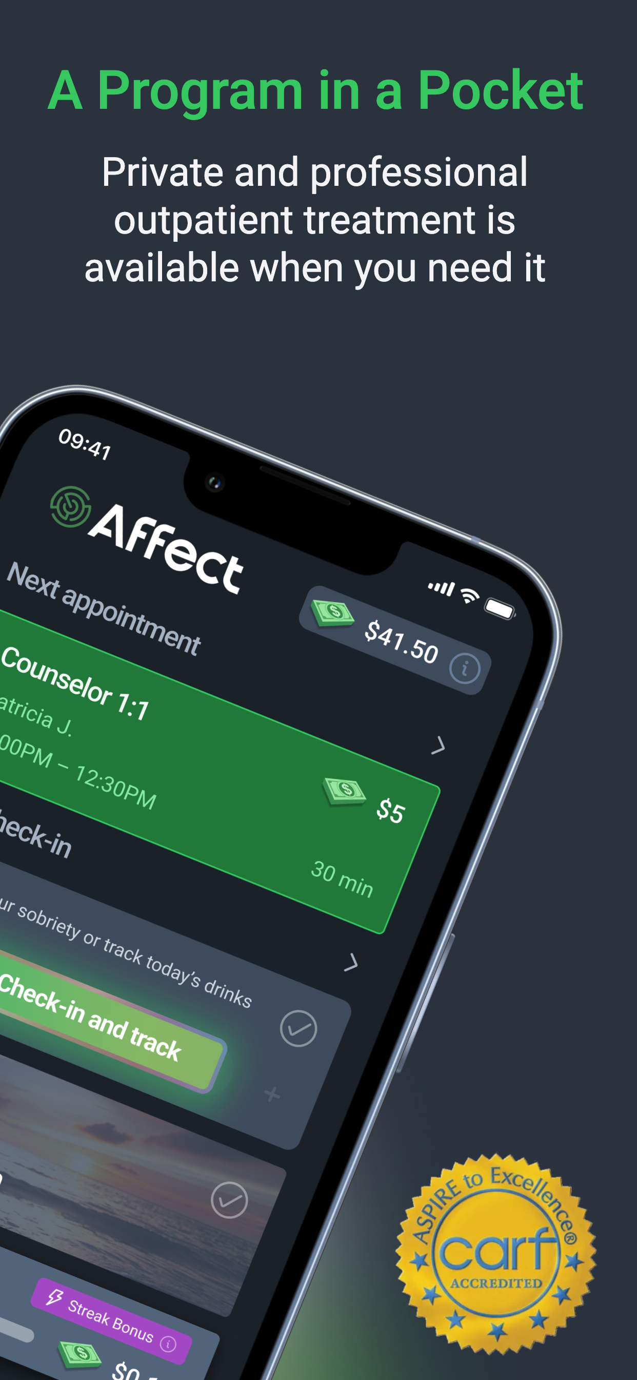 Affect: Addiction Recovery