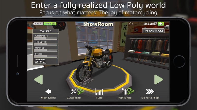 Cafe Racer: Moto riding screenshot 7