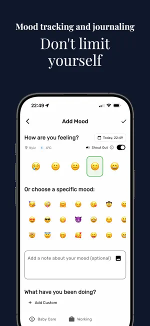 Mood Tracker: Funiki screenshot 2