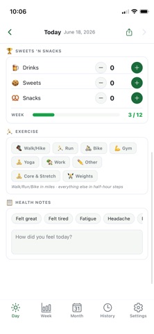 Daily Diet Diary Screenshot 2 of 8