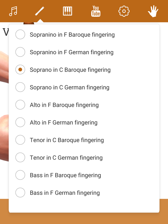 3D Recorder Fingering Chart iPad screenshot 6 - Education app