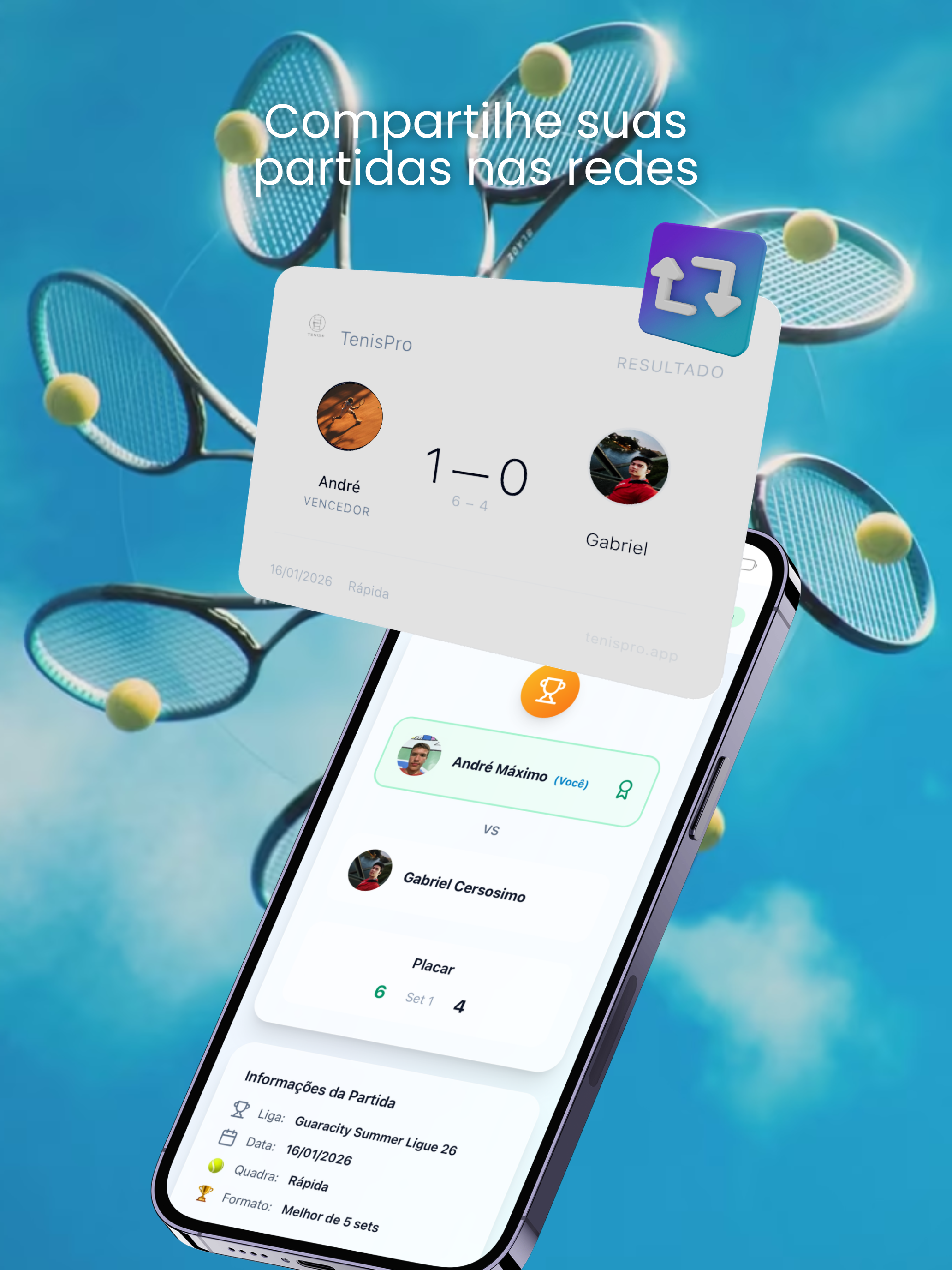 Tênis Pro screenshot 14