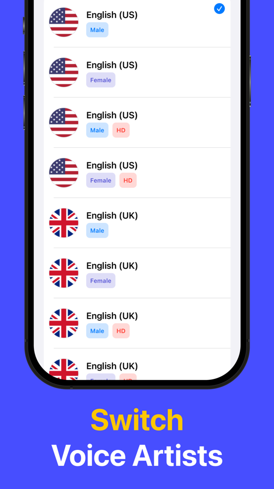 #3. Text to Speech AI - Voice Over (iOS) 来自: Anant Patni