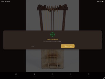 Zema Begena iPad screenshot