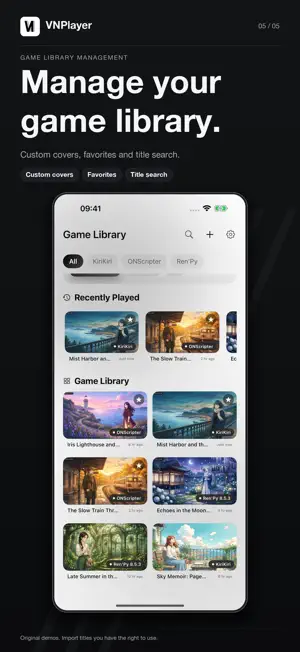 VNPlayer – Visual Novel Player screenshot 2