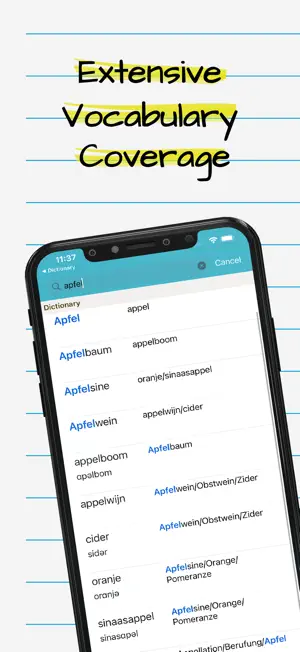 German Dutch Dictionary Pro screenshot 1