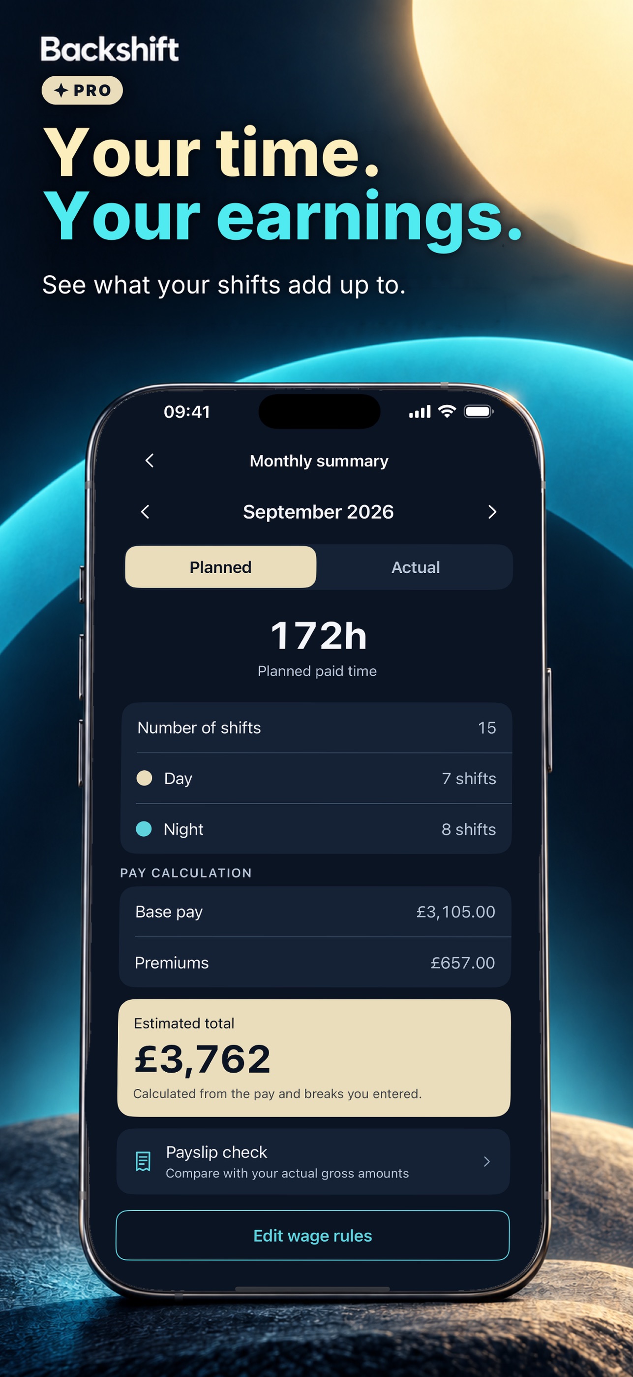 Screenshot 3 of Shift Calendar – Backshift