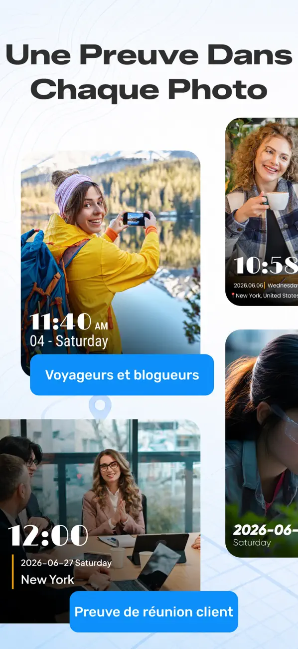Screenshot #1 pour Caméra Carte GPS - Tagofy