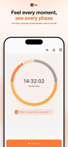 Ora: Fasting Timer Screenshot 1 of 9