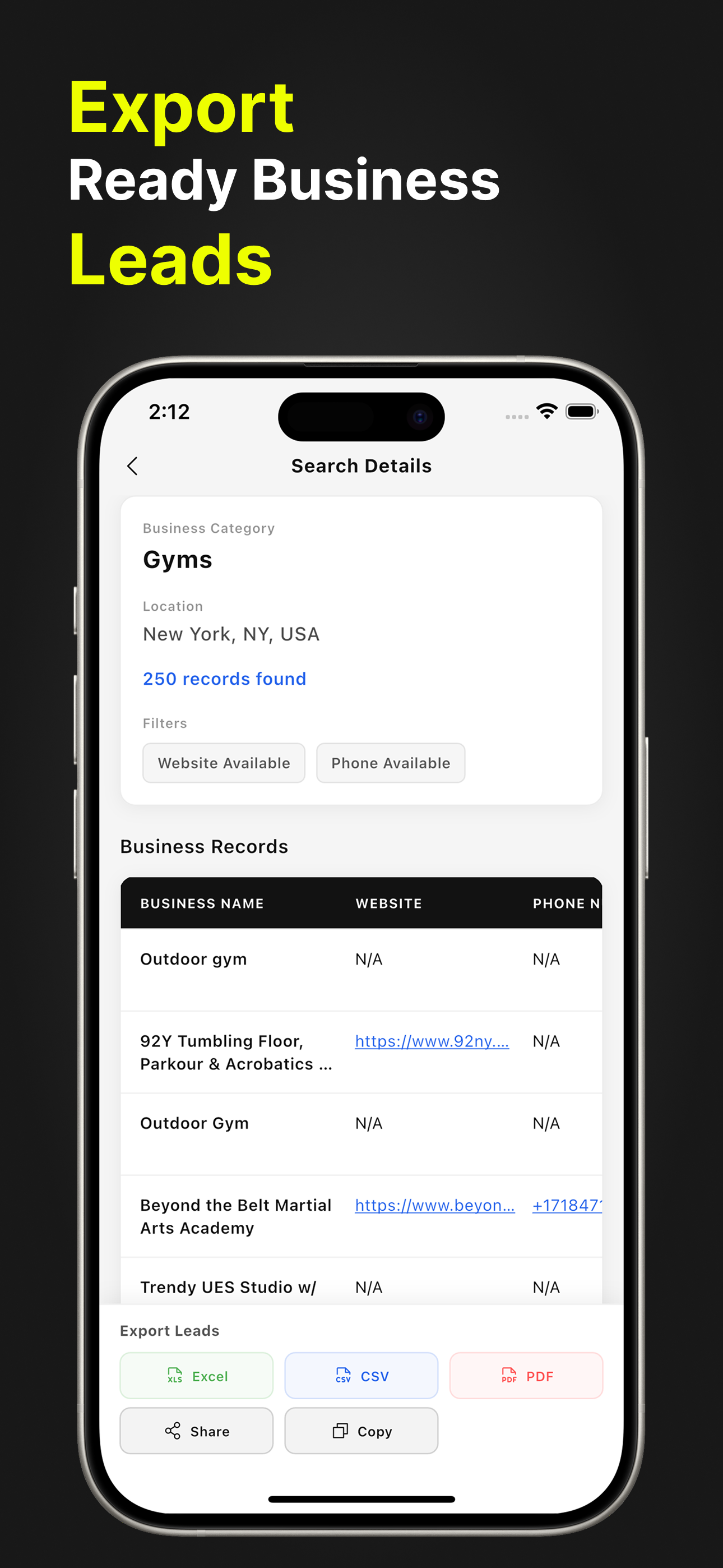 Leadea: Find Business Leads screenshot 5