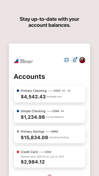 First Intl Bank & Trust Screenshot 3 of 5