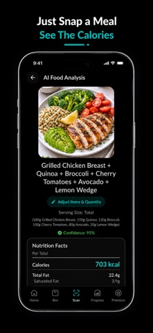 Caloriz - AI Calorie Tracker screenshot