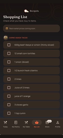 Recipola-World Recipes Screenshot 3 of 8